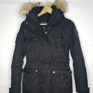 XS Nobis Cindy Parka in Black